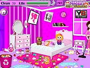 berendezs - Barbie room cleanup