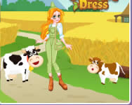 Caitlyn dress up farm online