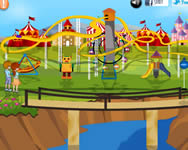 Amusement park decor berendezõs játékok