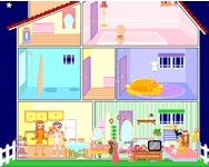 Barbie ház online berendezõs játék