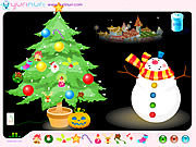 Christmas tree decoration berendezõs játékok