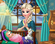 Elsa frozen baby feeding jtk