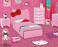 Hello Kitty girl bedroom berendezõs játékok