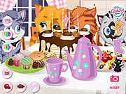 Kitty tea party játék